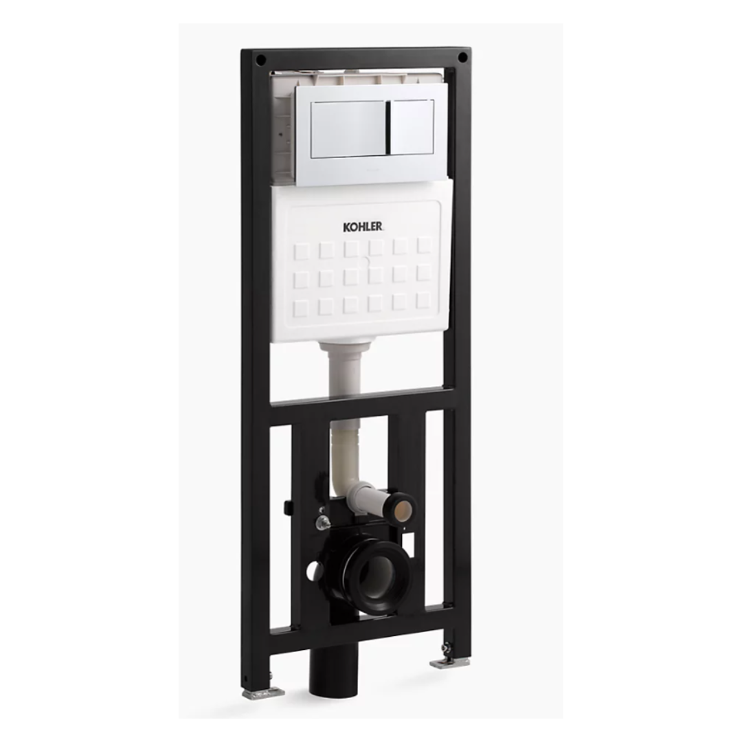 Kohler 2" x 6" in-wall tank and carrier system  K-6284-NA