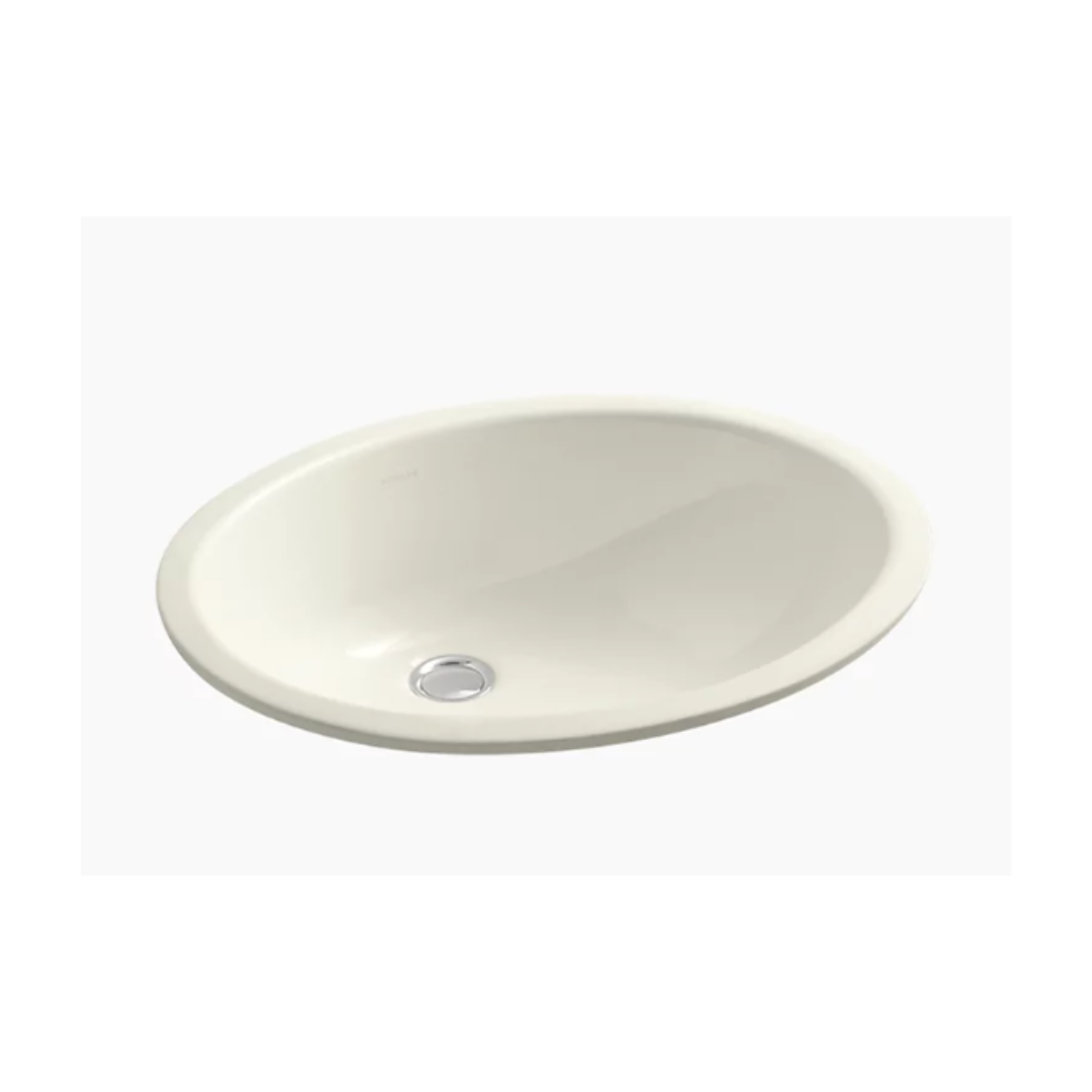 Kohler Caxton® 19-1/4" oval undermount bathroom sink  K-2210-0