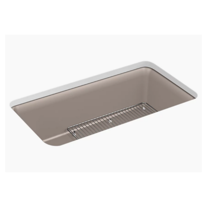 Kohler Cairn® 33-1/2" undermount single-bowl kitchen sink  K-8206-CM1