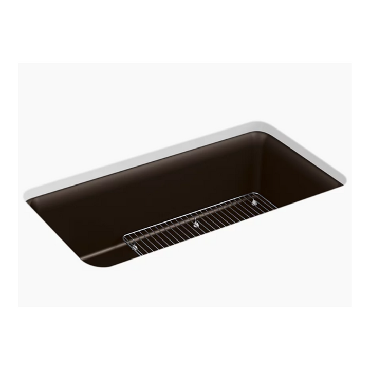 Kohler Cairn® 33-1/2" undermount single-bowl kitchen sink  K-8206-CM1