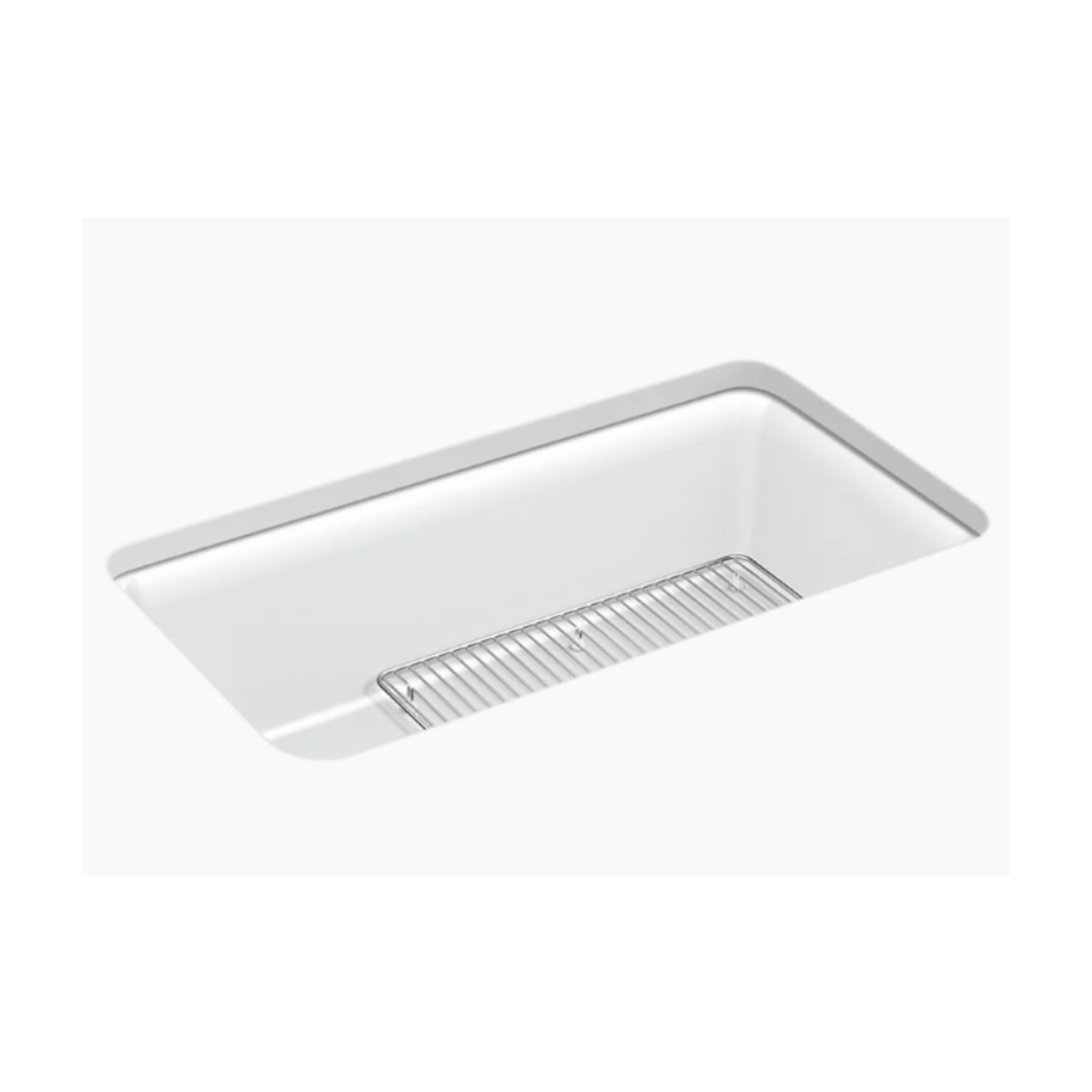 Kohler Cairn® 33-1/2" undermount single-bowl kitchen sink  K-8206-CM1