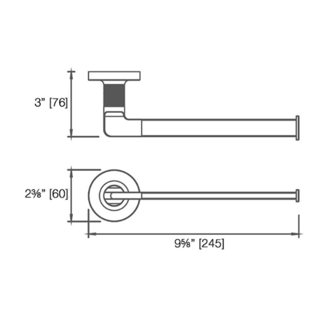 Laloo Draft Hand Towel Bar