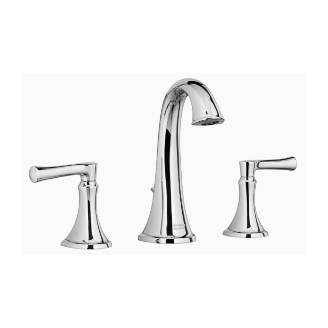 American Standard Estate 8-Inch Widespread 2-Handle Bathroom Faucet 1.2 gmp/4.5 L/min With Lever Handles