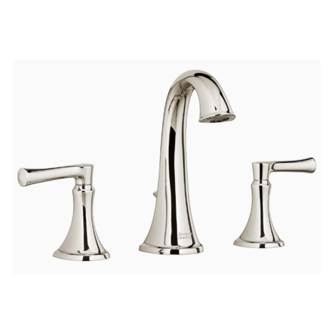 American Standard Estate 8-Inch Widespread 2-Handle Bathroom Faucet 1.2 gmp/4.5 L/min With Lever Handles