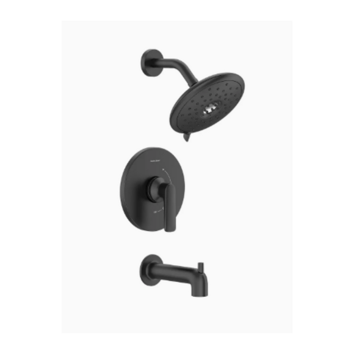 American Standard Aspirations 1.8 gpm/6.8 L/min Tub and Shower Trim Kit With Water-Saving Showerhead and Double Ceramic Pressure Balance Cartridge With Lever Handle