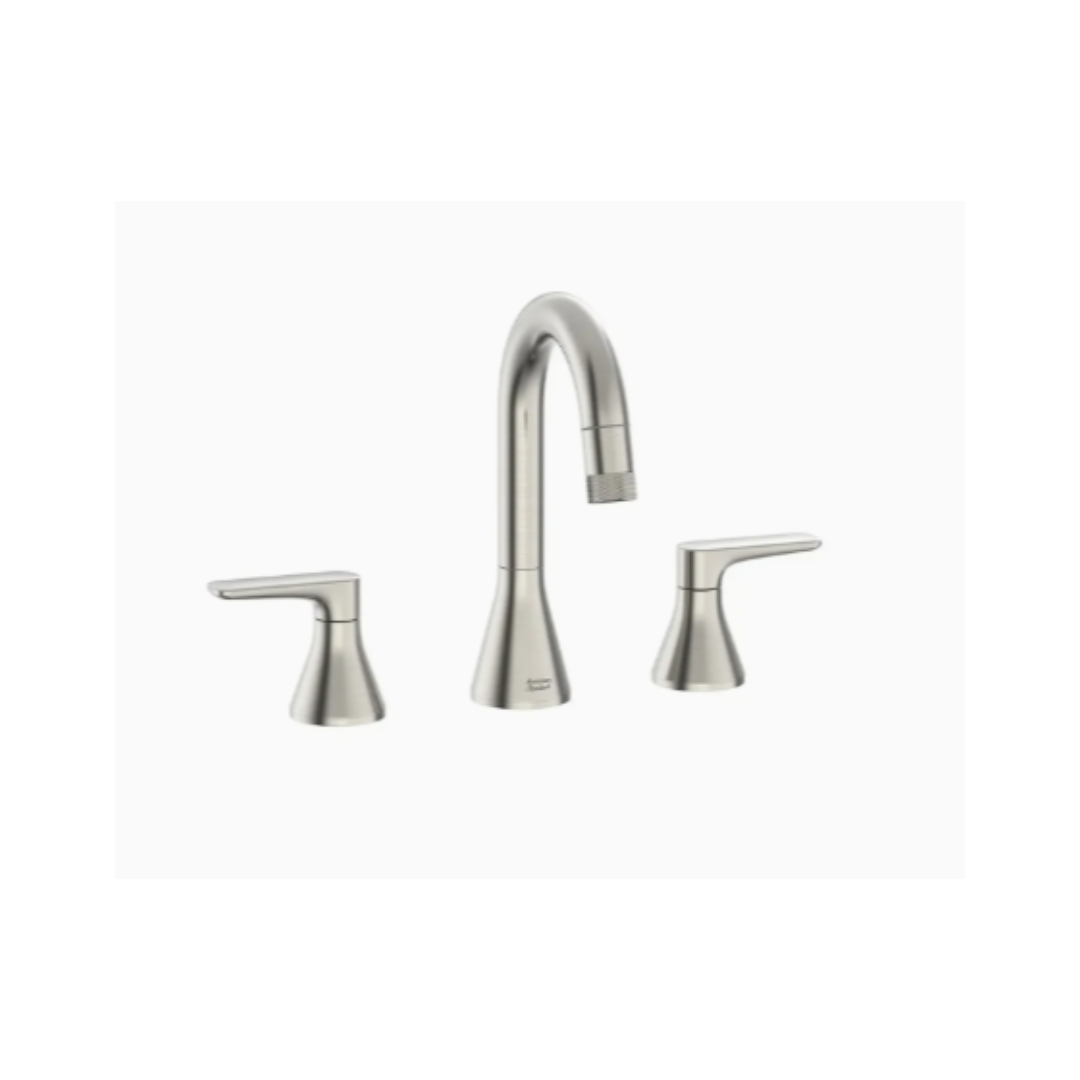 American Standard Aspirations 8-Inch Widespread 2-Handle Pull-Down Bathroom Faucet 1.2 gpm/4.5 L/min With Lever Handles