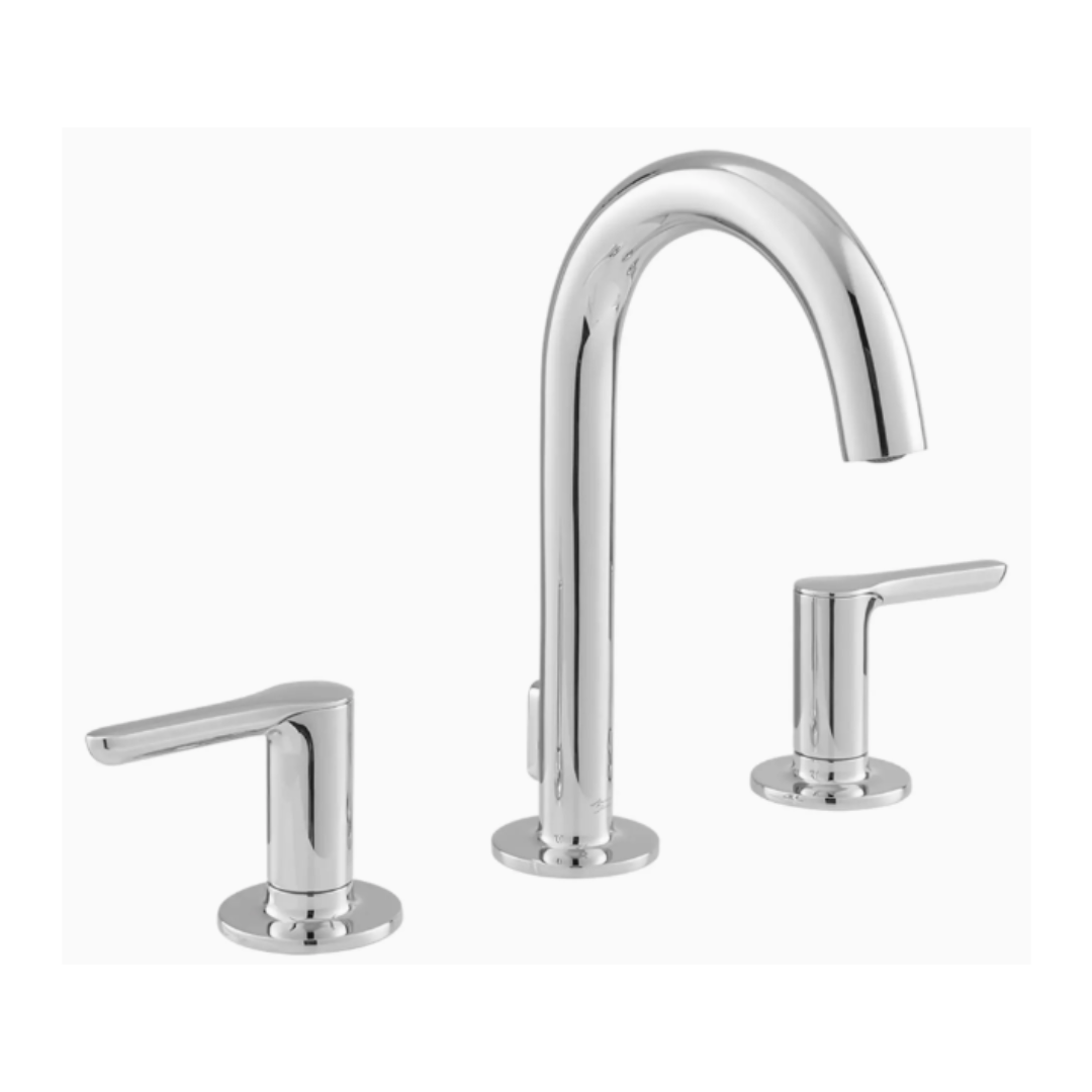 American Standard Studio® S 8-Inch Widespread 2-Handle Bathroom Faucet 1.2 gpm/4.5 L/min With Lever Handles