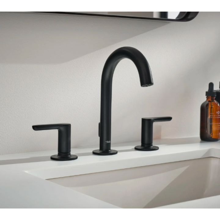 American Standard Studio® S 8-Inch Widespread 2-Handle Bathroom Faucet 1.2 gpm/4.5 L/min With Lever Handles