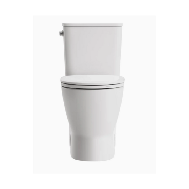 American Standard EcoStrength Aspiration Skirted Two-Piece 0.80 gpf/3.0 Lpf Chair-Height Elongated Toilet With Seat