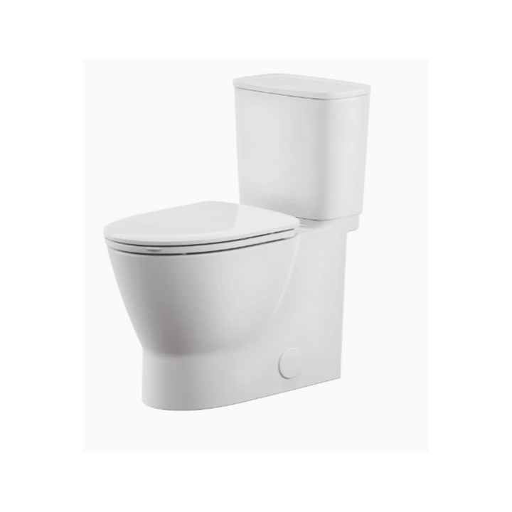 American Standard EcoStrength Aspiration Skirted Two-Piece 0.80 gpf/3.0 Lpf Chair-Height Elongated Toilet With Seat