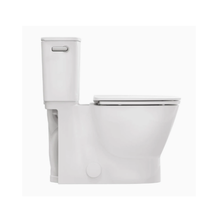 American Standard EcoStrength Aspiration Skirted Two-Piece 0.80 gpf/3.0 Lpf Chair-Height Elongated Toilet With Seat