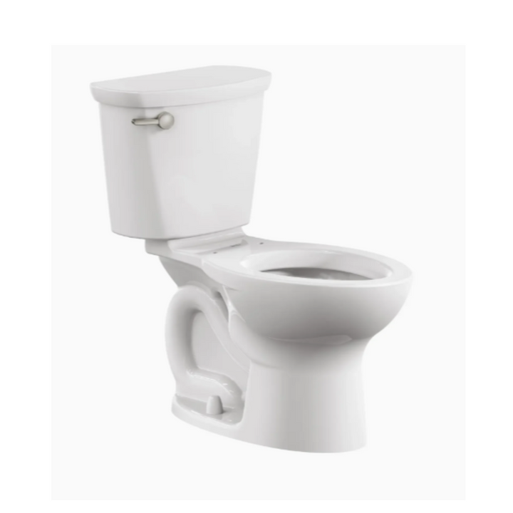 American Standard Cadet® PRO Two-Piece 1.6 gpf/6.0 Lpf Chair Height Elongated Toilet Less Seat