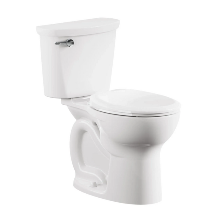 American Stanard Cadet® PRO Two-Piece 1.6 gpf/6.0 Lpf Chair Height Round Front 10-Inch Rough Toilet Less Seat