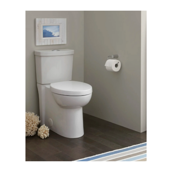 American Standard Studio® Skirted Two-Piece Dual Flush 1.6 gpf/6.0 Lpf and 1.1 gpf/4.2 Lpf Chair Height Elongated Toilet With Seat