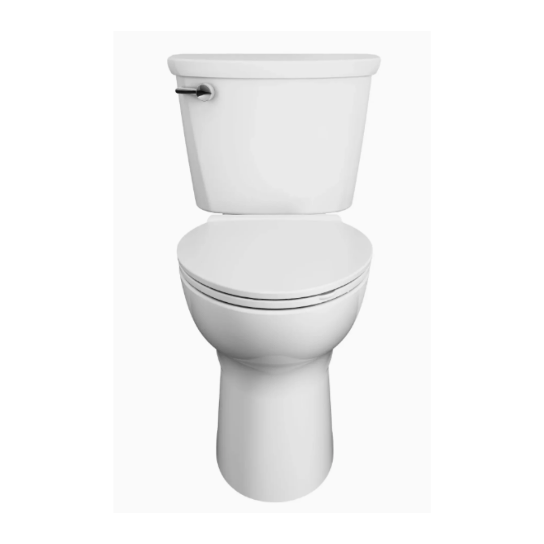 American Standard Cadet® PRO Two-Piece 1.6 gpf/6.0 Lpf Compact Chair Height Elongated Toilet Less Seat