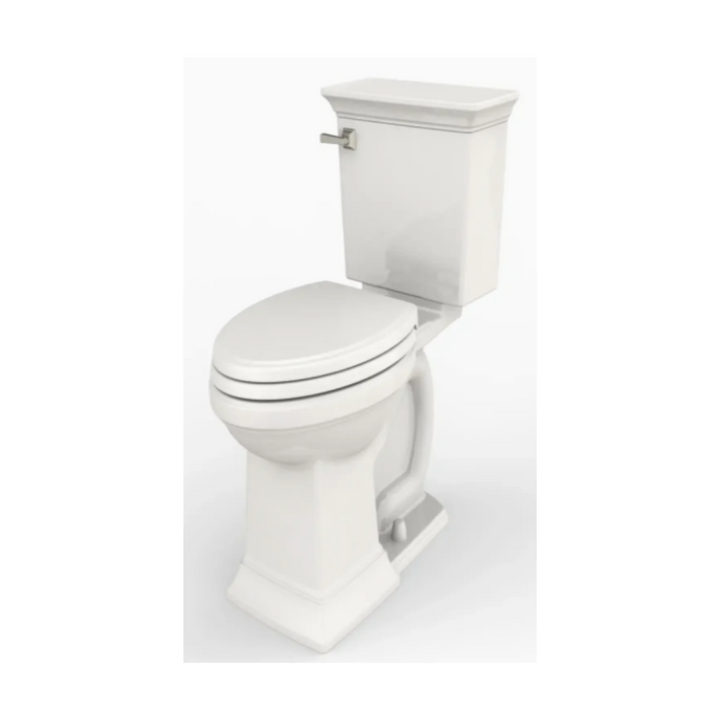 American Standard Town Square® S Two-Piece 1.28 gpf/4.8 Lpf Chair Height Elongated Toilet Less Seat