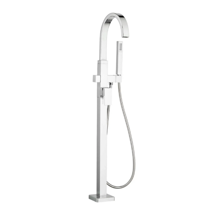 American Standard Times Square Contemporary Square Freestanding Bathtub Faucet With Lever Handle for Flash® Rough-In Valve