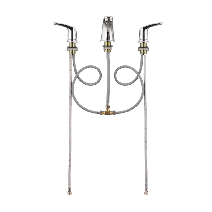 American Standard Colony® PRO 8-Inch Widespread 2-Handle Bathroom Faucet 1.2 gpm/4.5 L/min With Lever Handles