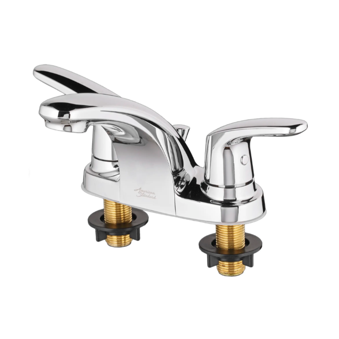 American Standard Colony® PRO 4-Inch Centerset 2-Handle Bathroom Faucet 1.2 gpm/4.5 Lpm With Lever Handles
