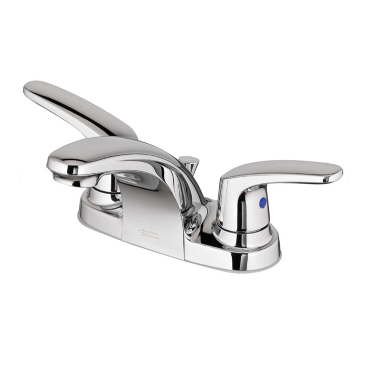 American Standard Colony® PRO 4-Inch Centerset 2-Handle Bathroom Faucet 1.2 gpm/4.5 Lpm With Lever Handles