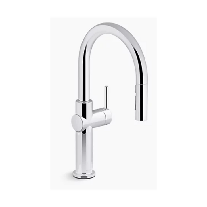 Kohler CRUE Pull-down kitchen sink faucet with three-function sprayhead K-22972