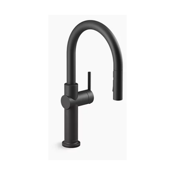 Kohler CRUE Pull-down kitchen sink faucet with three-function sprayhead K-22972