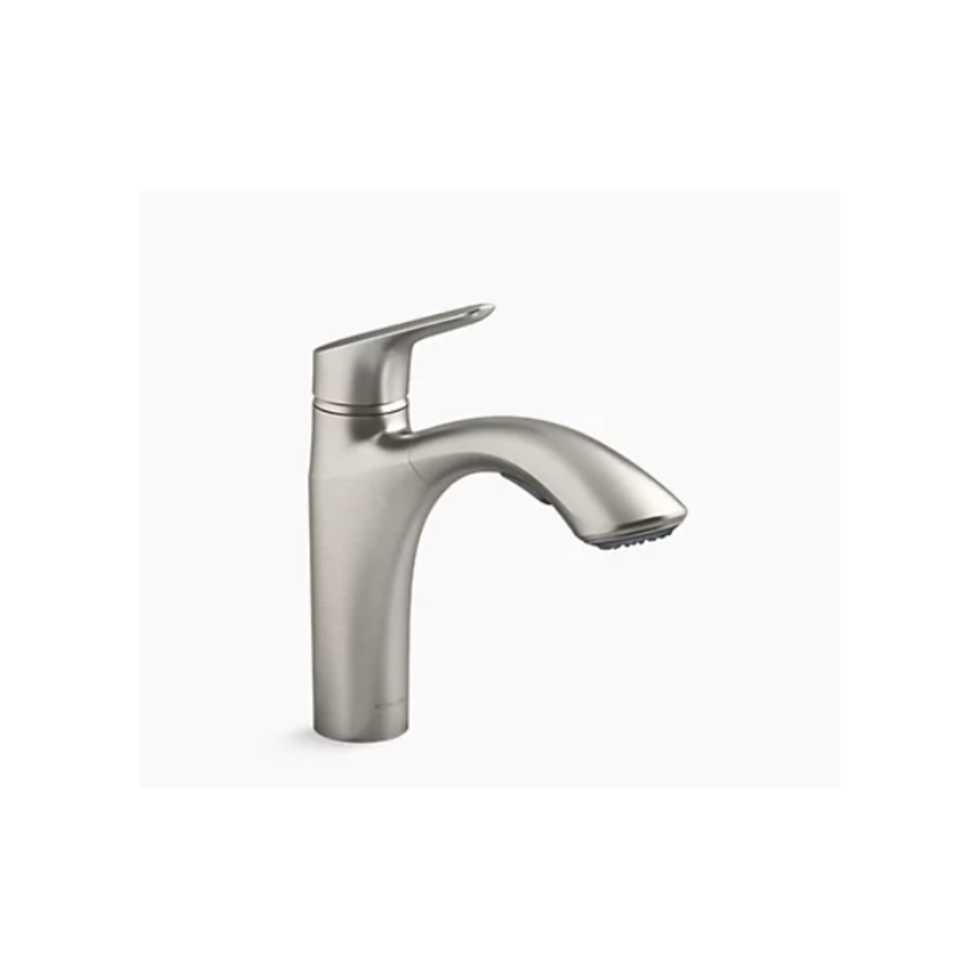 Kohler RIVAL Pull-out kitchen sink faucet with two-function sprayhead K-30468