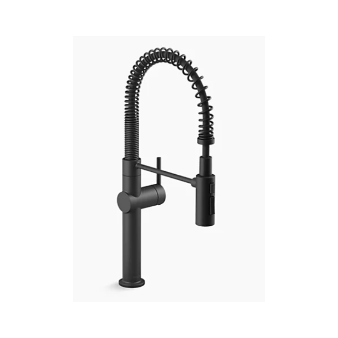 Kohler CRUE Semi-professional kitchen sink faucet with three-function sprayhead  K-22973