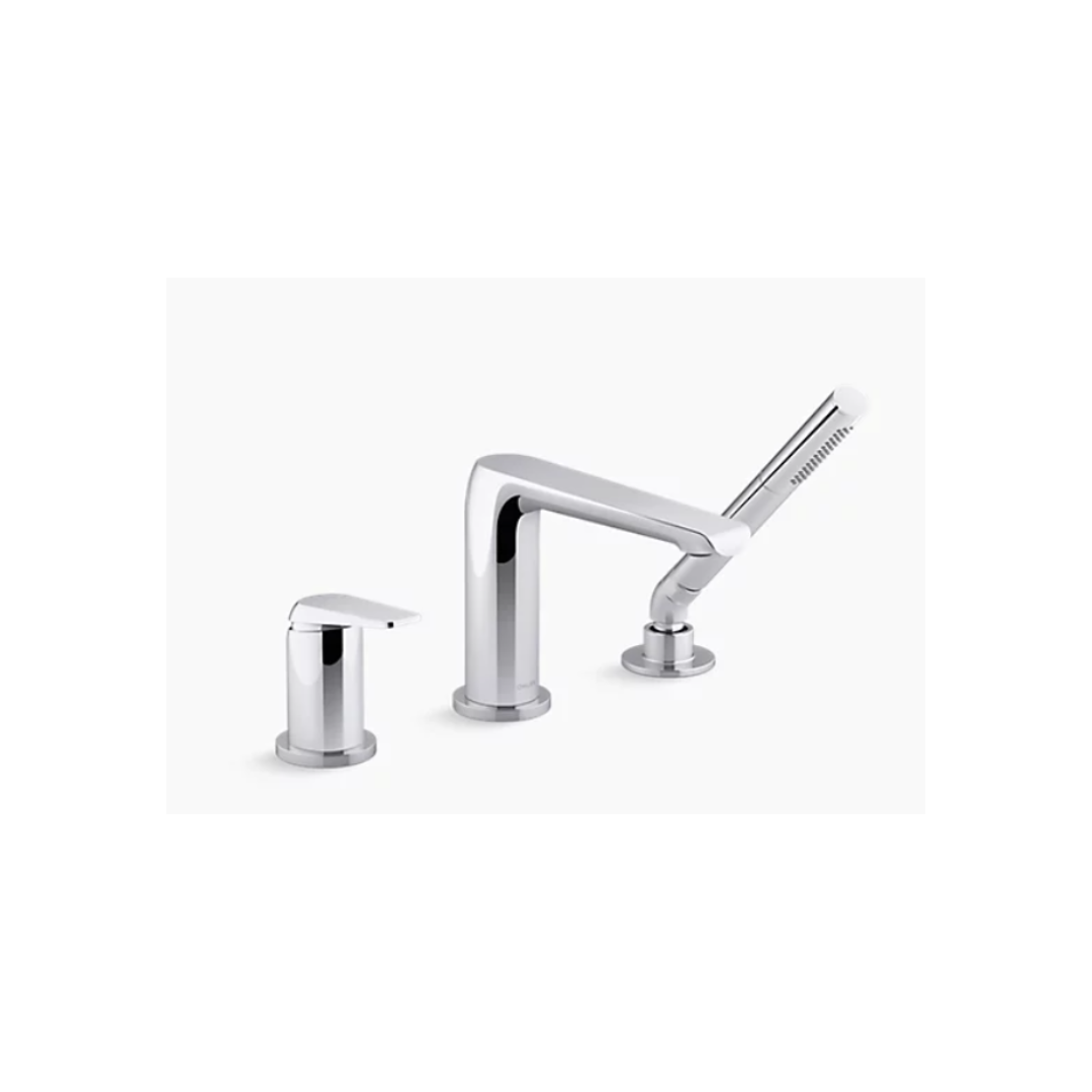 Kohler AVID Deck-mount bath faucet with handshower K-97360-4