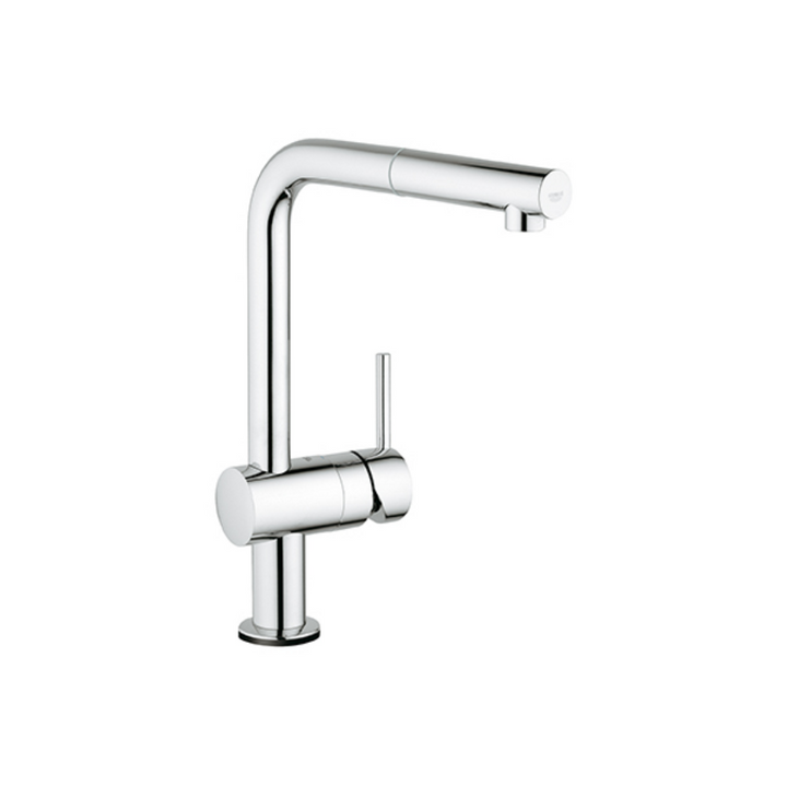 Grohe MINTA Single Handle Pull-Out Kitchen Faucet Single Spray 1.75 GPM with Touch Technology