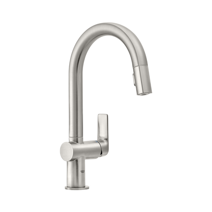 Grohe DEFINED Single Handle Pull Down Kitchen Faucet Dual Spray 6.6 L/Min (1/75 GPM)