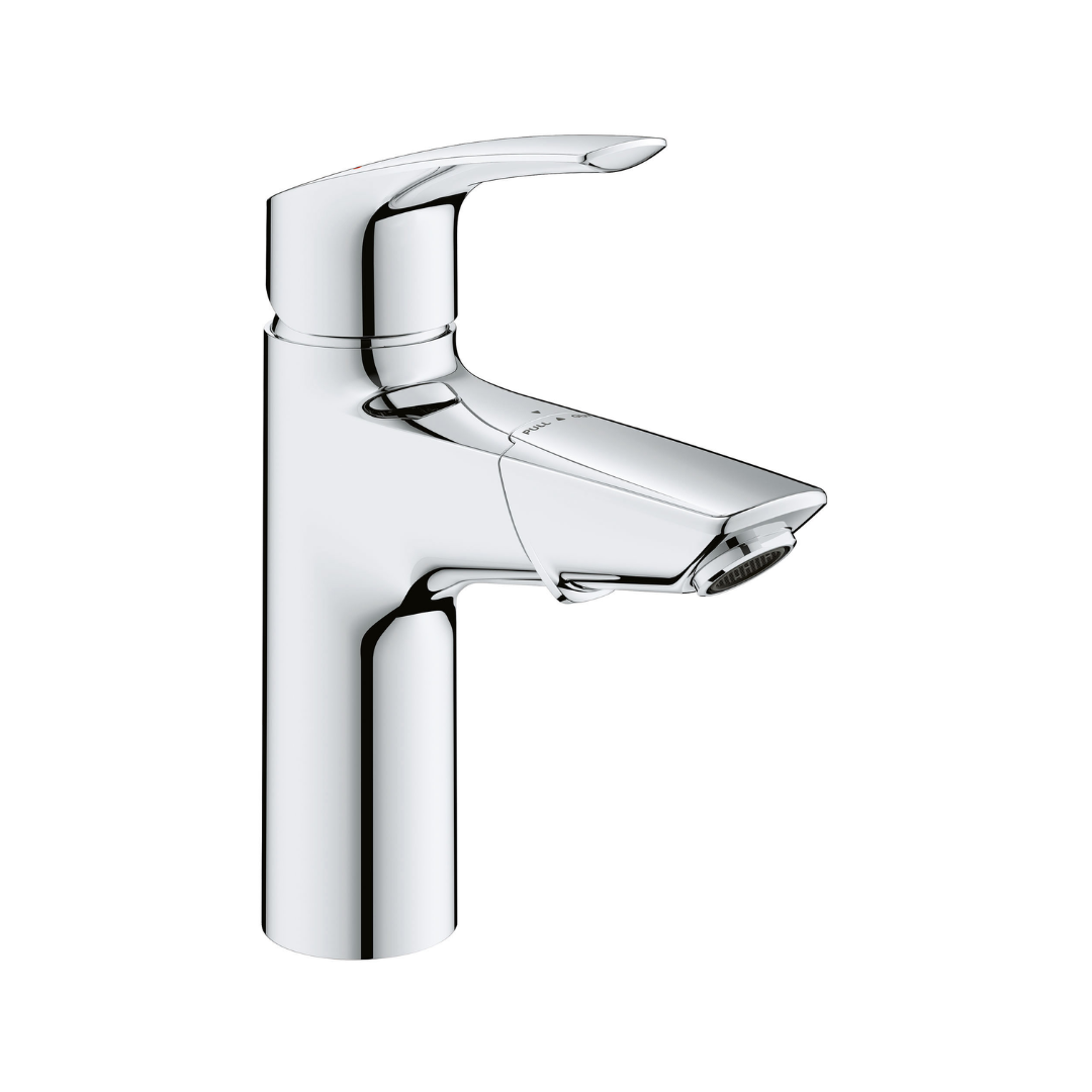 Grohe EUROSMART Single Hole Single Handle M-Size Bathroom Faucet 1.2 GPM With Pull Out