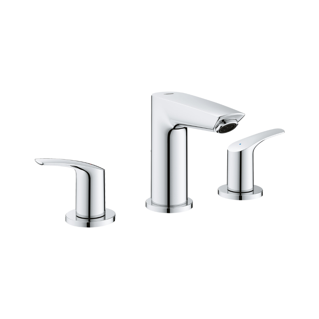 Grohe EUROSMART 8 Inch Widespread 2-Handle S-Size Bathroom Faucet 1.2 GPM