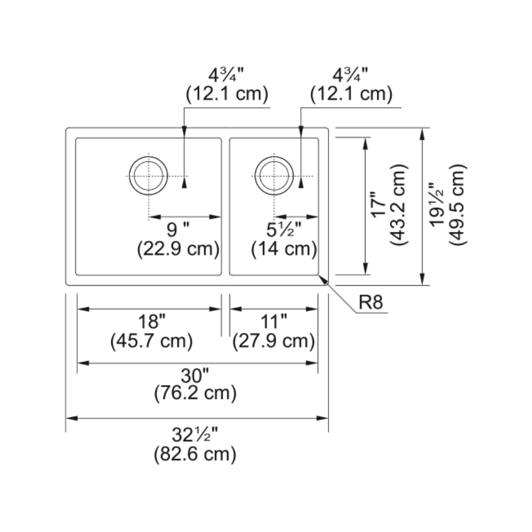 FRANKE Professional 2.0 Kitchen Sink PS2X160-18-11-CA