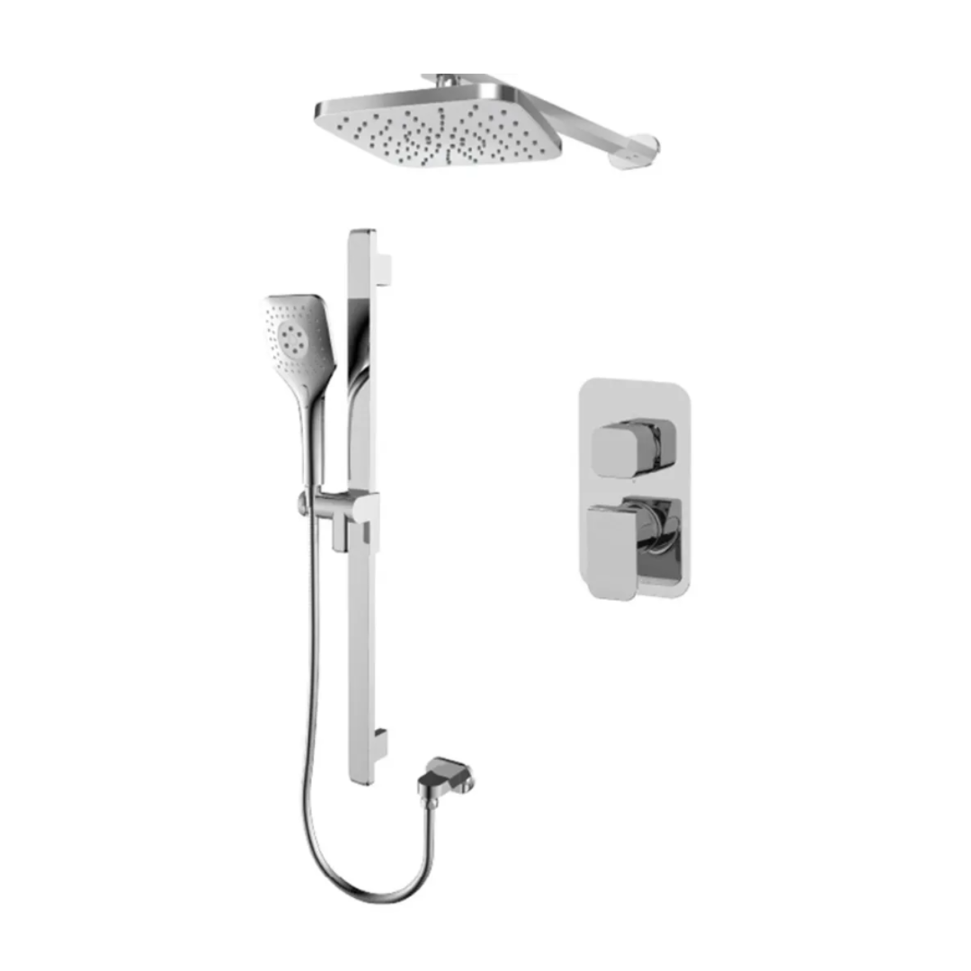 Tenzo QUANTUM QUPB32-20114-CR Shower kit, 2 functions