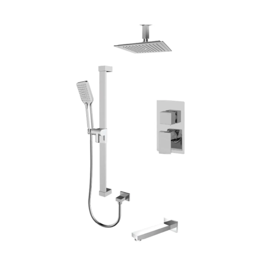 Tenzo  SLICK SLPB33-511345-CR Shower kit, 3 function