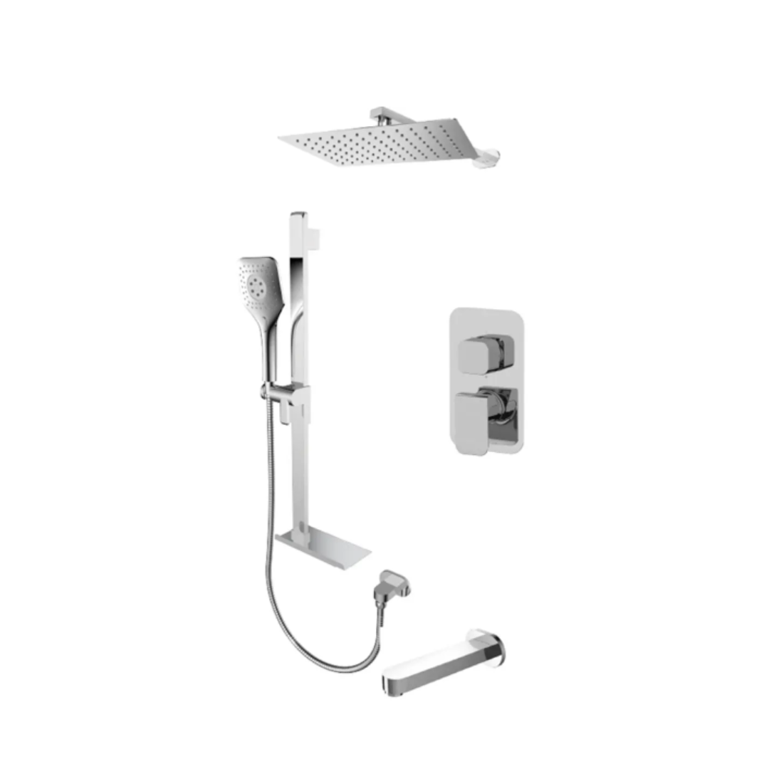 Tenzo QUANTUM QUPB33-503115-CR Shower kit, 3 functions