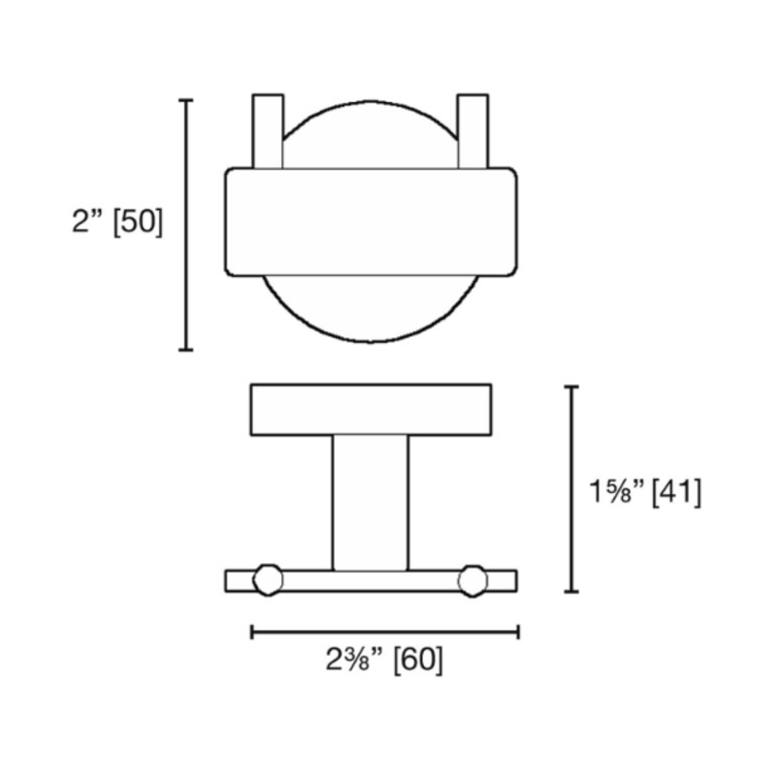 Laloo Ash Double Robe Hook