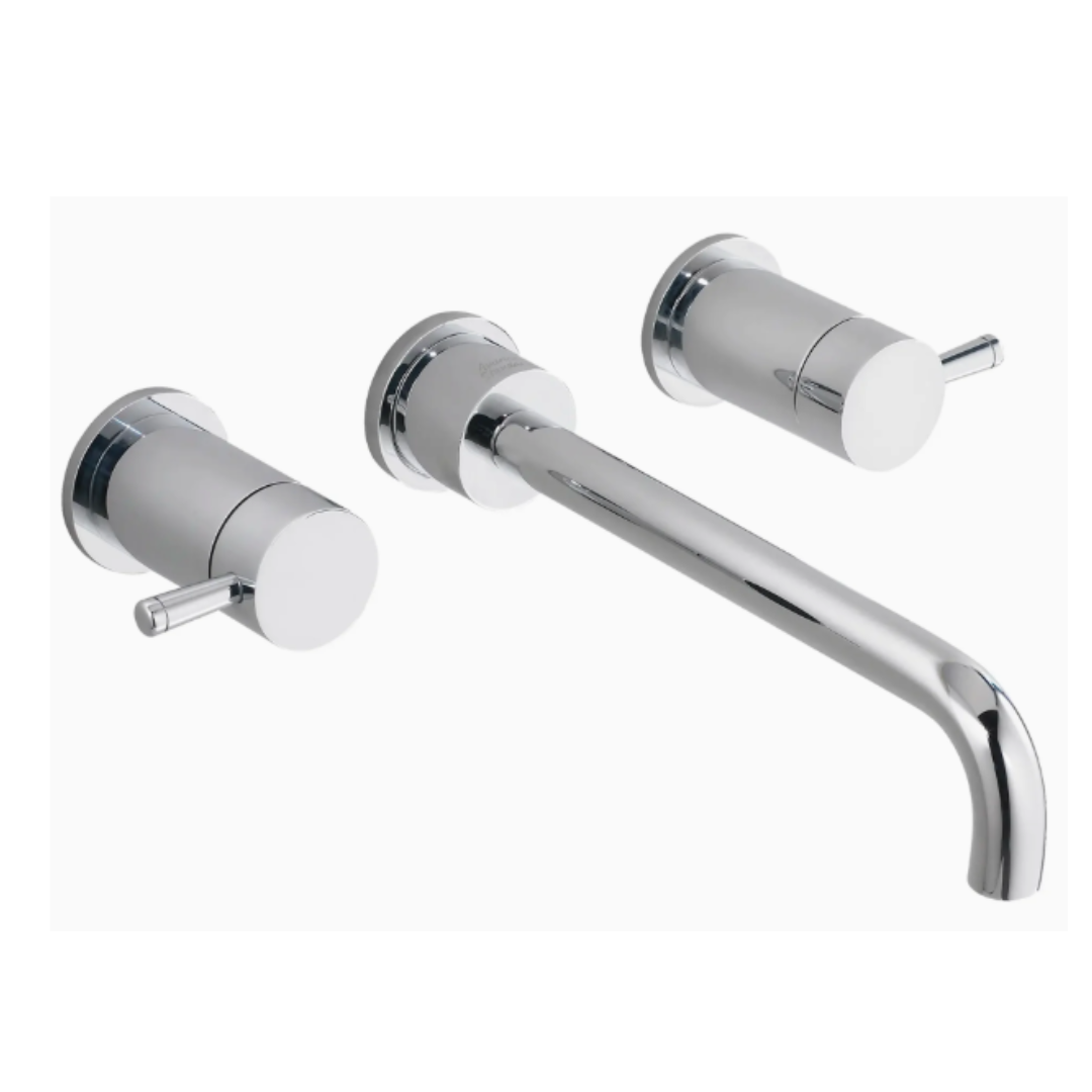 American Standard Serin® 2-Handle Wall Mount Faucet 1.2 gpm/4.5 L/min With Lever Handles