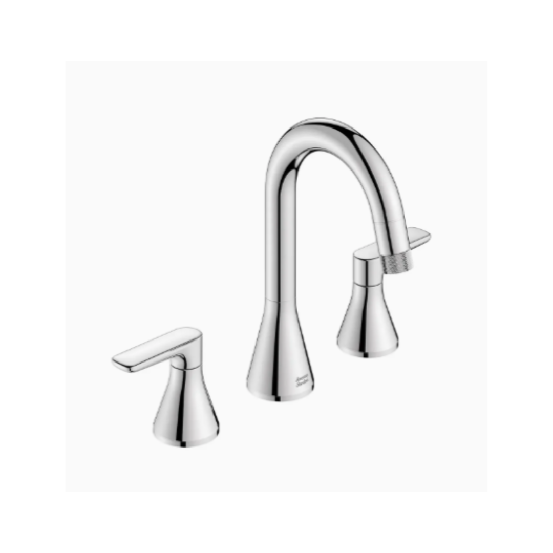 American Standard Aspirations 8-Inch Widespread 2-Handle Pull-Down Bathroom Faucet 1.2 gpm/4.5 L/min With Lever Handles