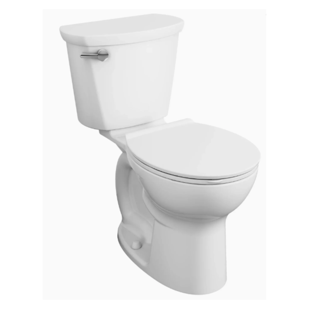 American Standard Cadet® PRO Two-Piece 1.6 gpf/6.0 Lpf Chair Height Round Front Toilet Less Seat