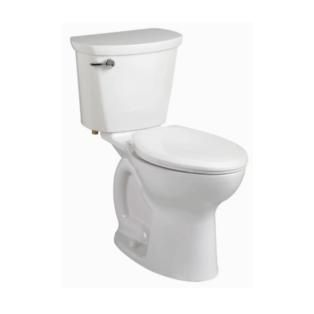 American Standard Cadet® PRO Two-Piece 1.28 gpf/4.8 Lpf Chair Height Round Front 10-Inch Rough Toilet Less Seat