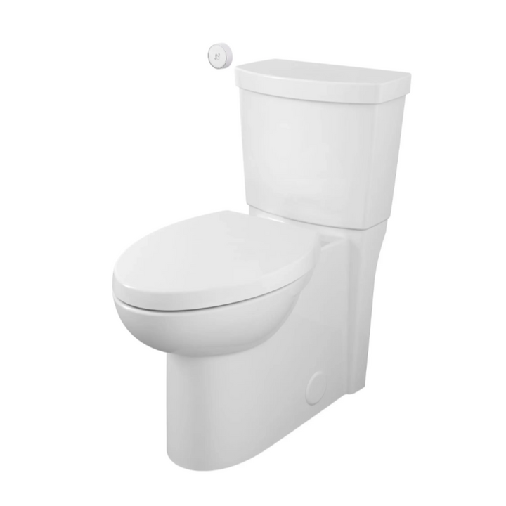American Standard Studio Touchless Skirted Two-Piece 1.28 gpf/4.8 Lpf Chair Height Elongated Toilet with Seat