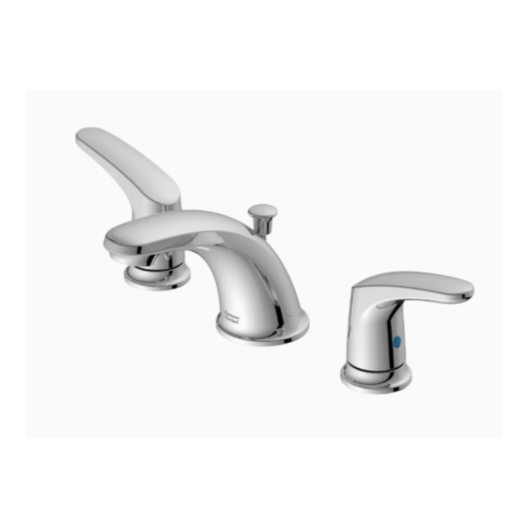 American Standard Colony® PRO 8-Inch Widespread 2-Handle Bathroom Faucet 1.2 gpm/4.5 L/min With Lever Handles