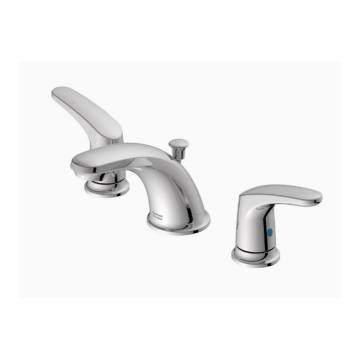 American Standard Colony® PRO 8-Inch Widespread 2-Handle Bathroom Faucet 1.2 gpm/4.5 L/min With Lever Handles