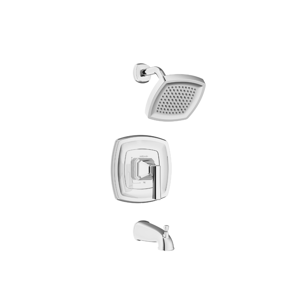 American Standard Westerly 1.8 gpm/6.8 L/min Tub and Shower Trim Kit With Lever Handle