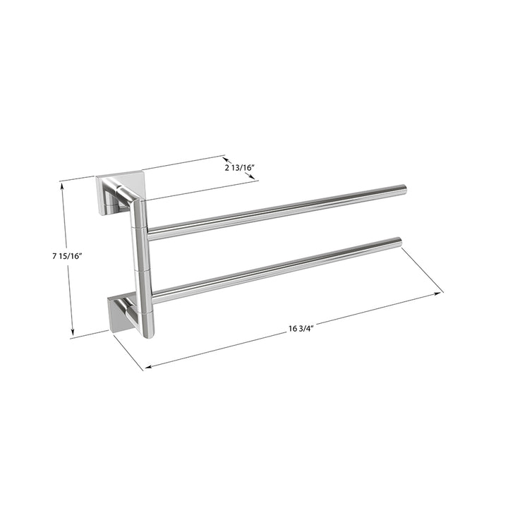 ICO Crater Swivelling Towel Bar