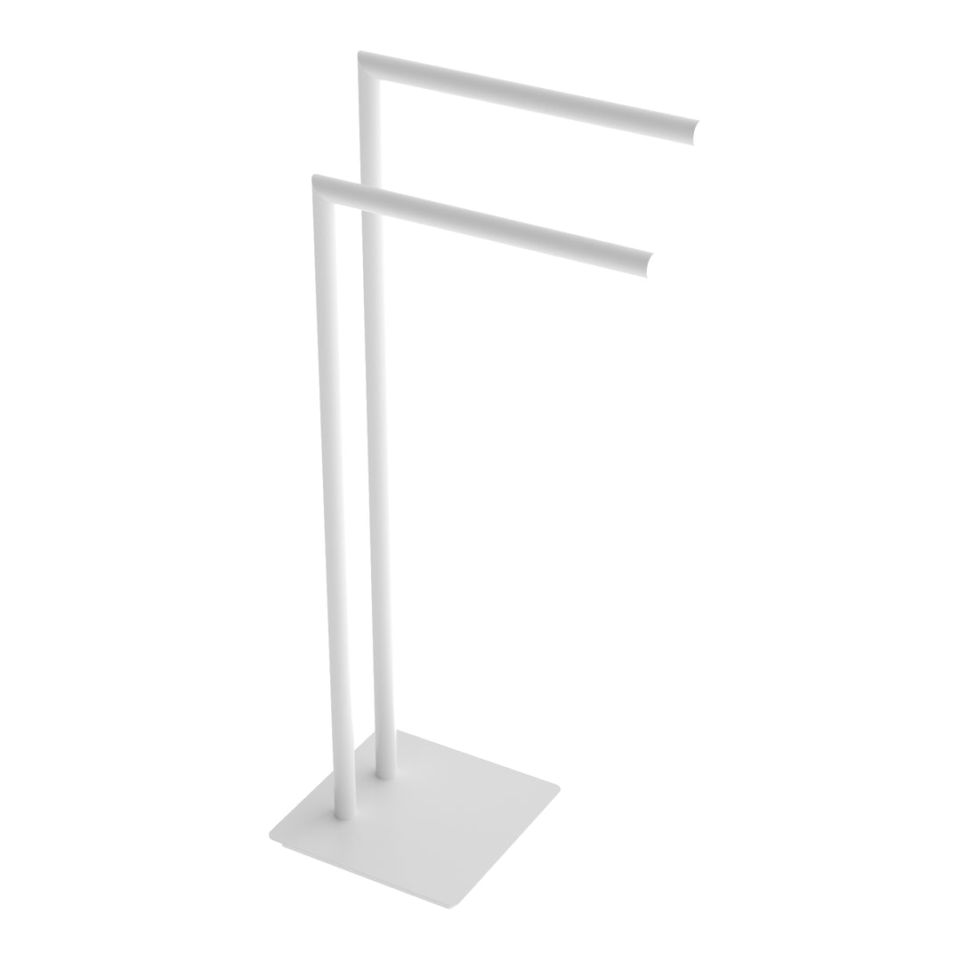 ICO Round Freestanding Double Towel Bar