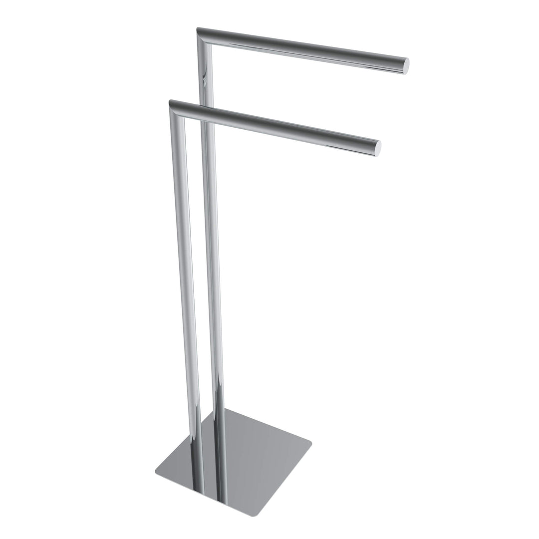 ICO Round Freestanding Double Towel Bar