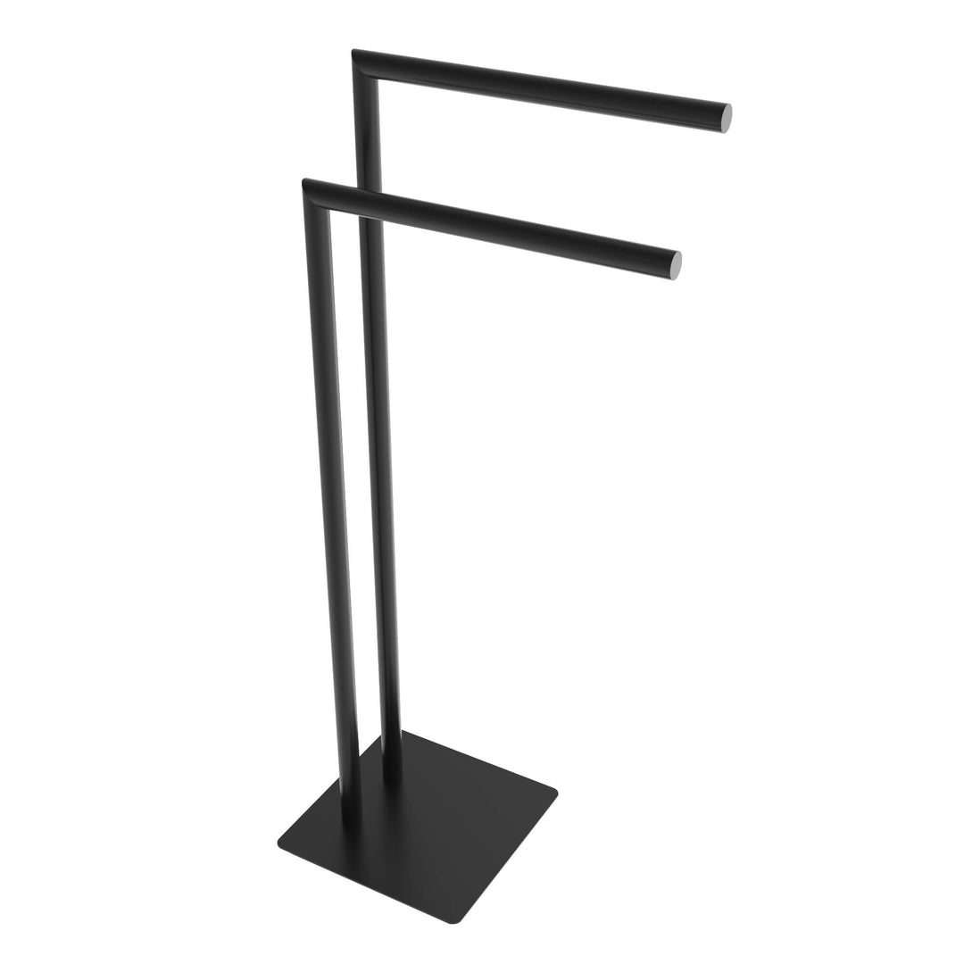 ICO Round Freestanding Double Towel Bar